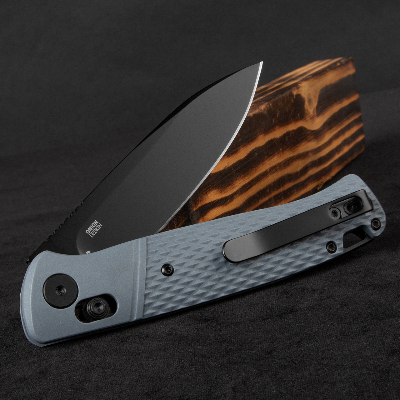 CRKT Counterpart Blue Drop Point