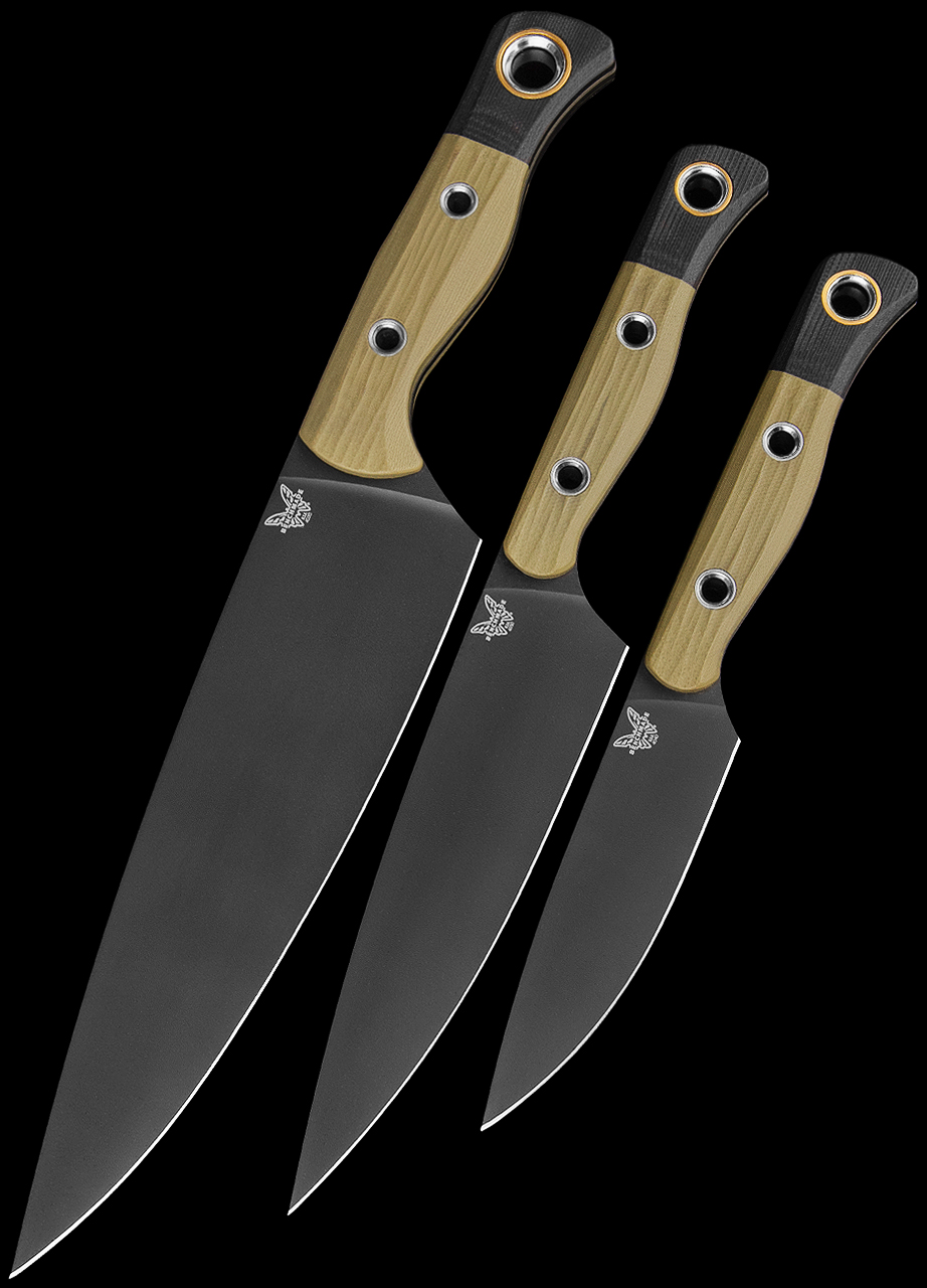Benchmade 3 Piece Station Kitchen Knife Set
