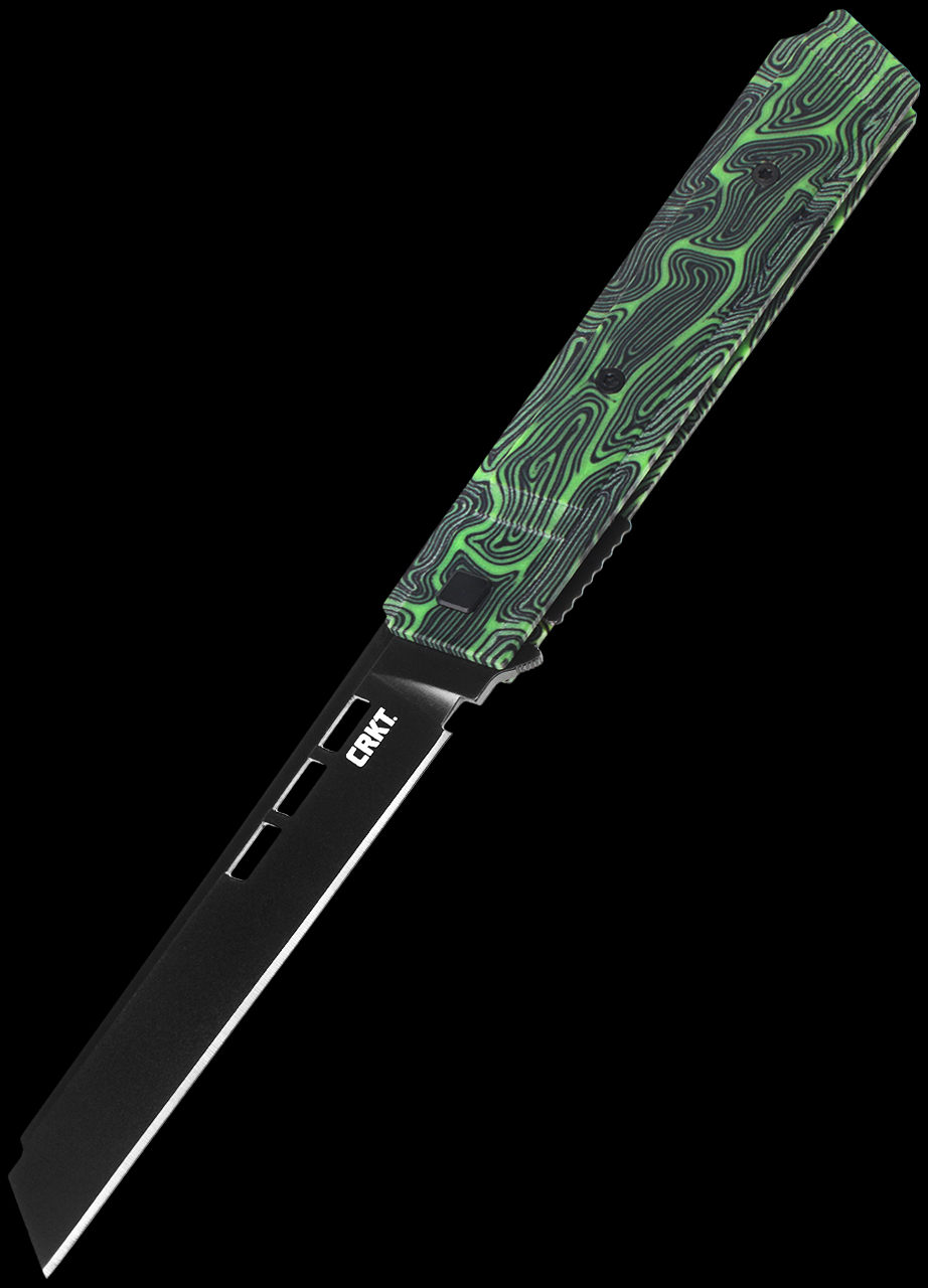 CRKT Zephyr Marbled G10 Folding Knife