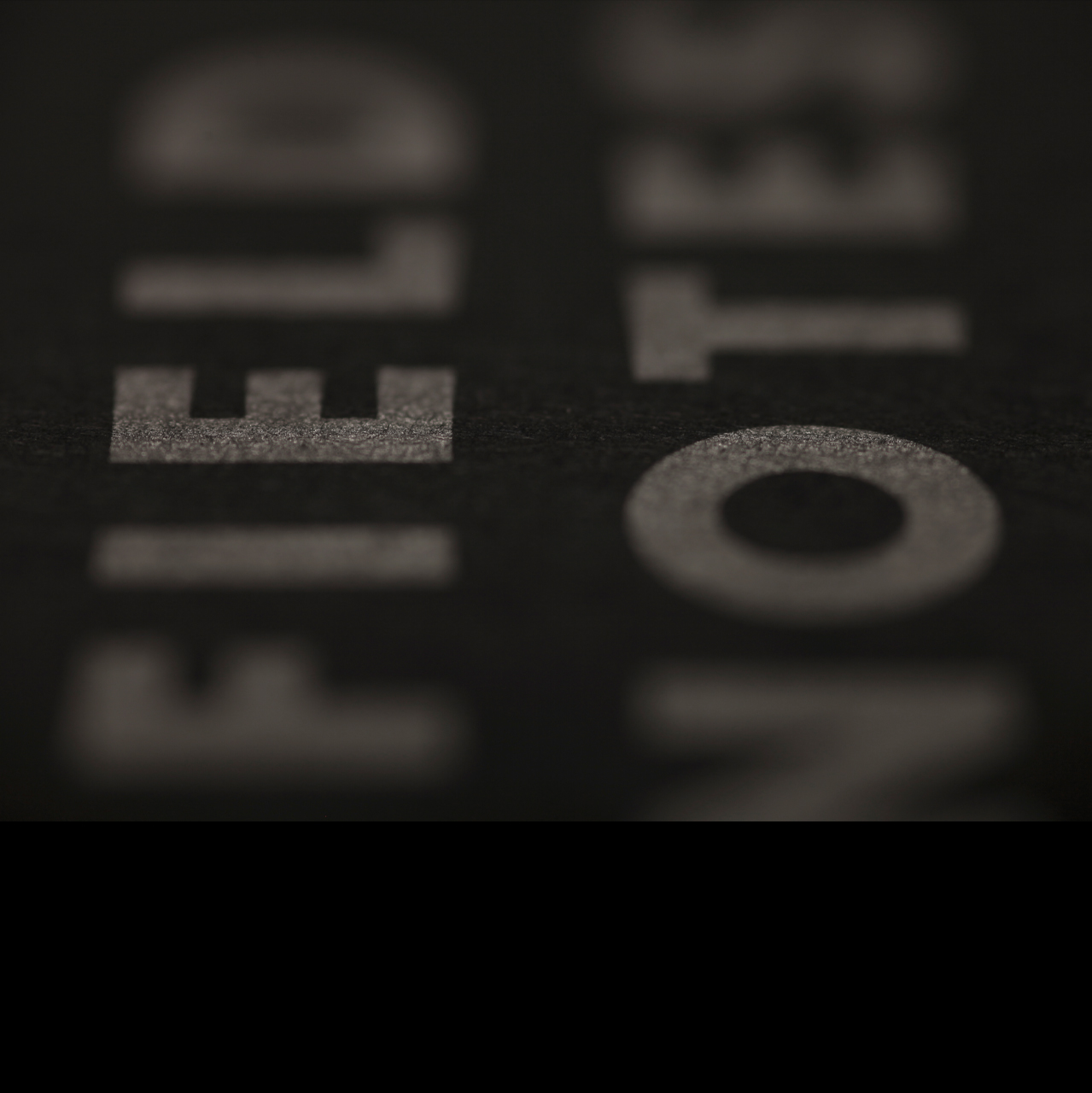 Field Notes Pitch Black Memo Book 3-Pack