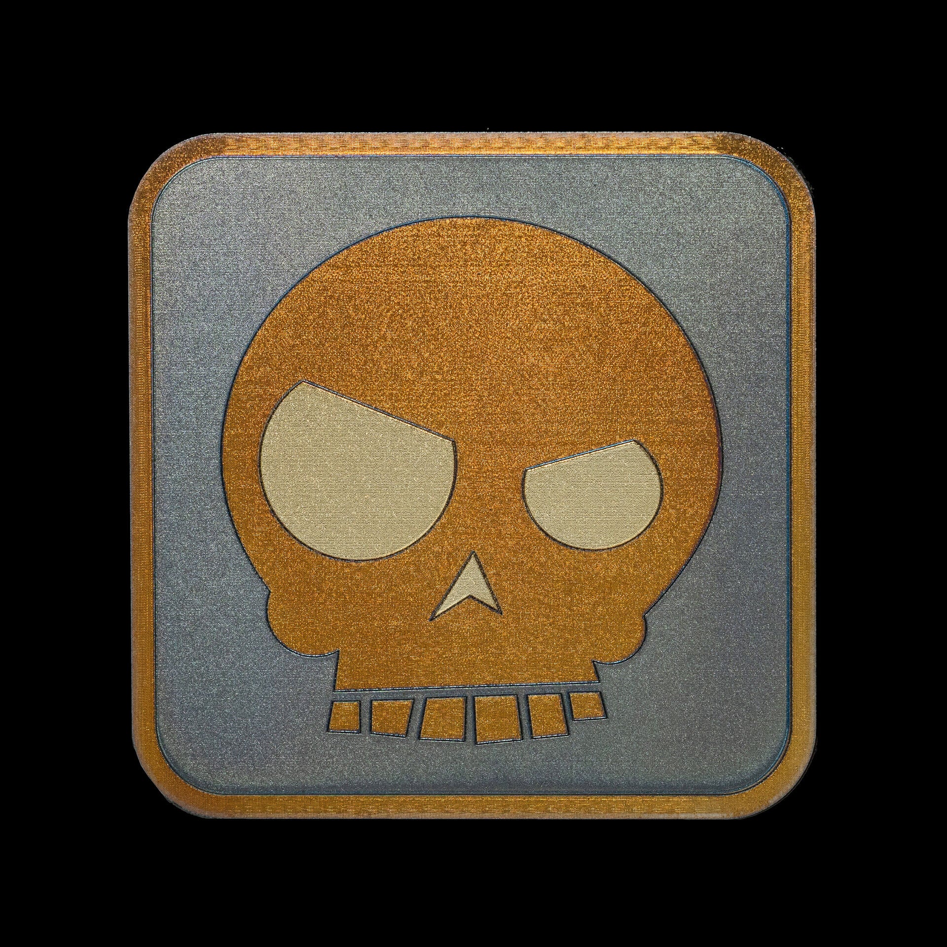 TAD Titanium Mean Skull Morale Patch