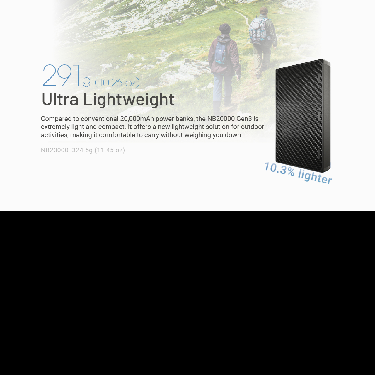 Nitecore 20,000mAh Power Bank GEN 3