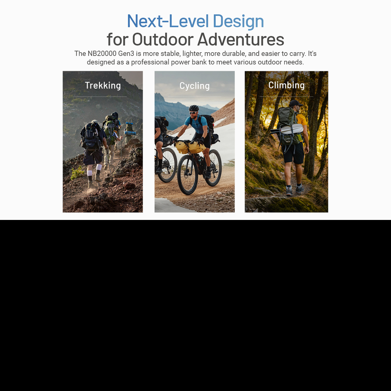 Nitecore 20,000mAh Power Bank GEN 3