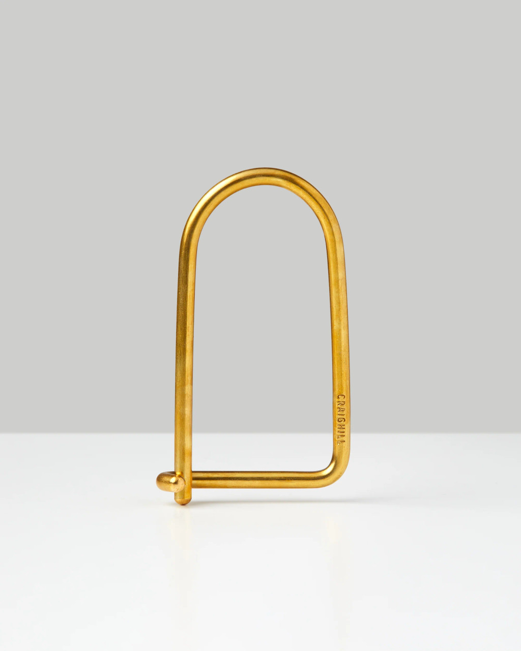 Craighill Wilson Keyring Brass