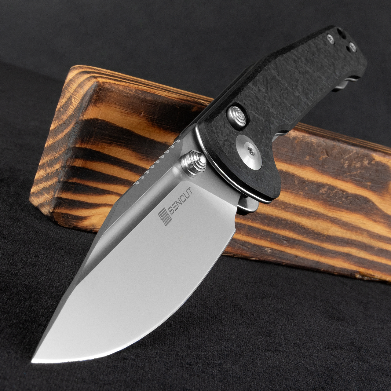 Sencut Glenspar Shredded G10 Folding Knife