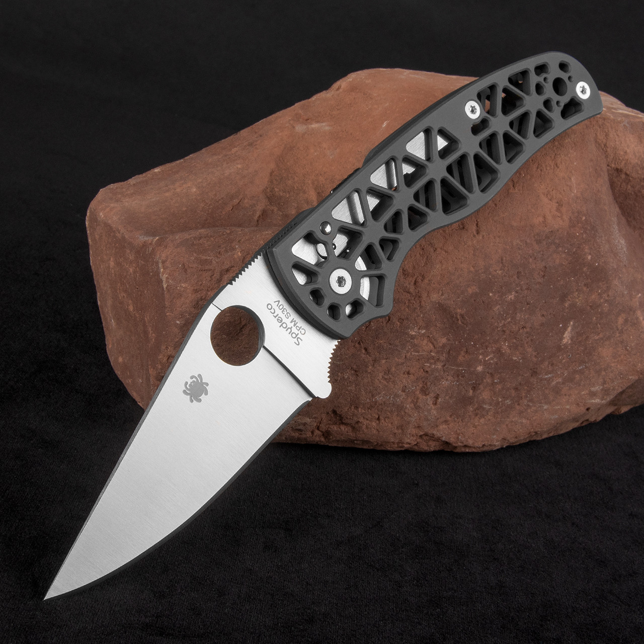 Spyderco Edgerati Aluminium Folding Knife