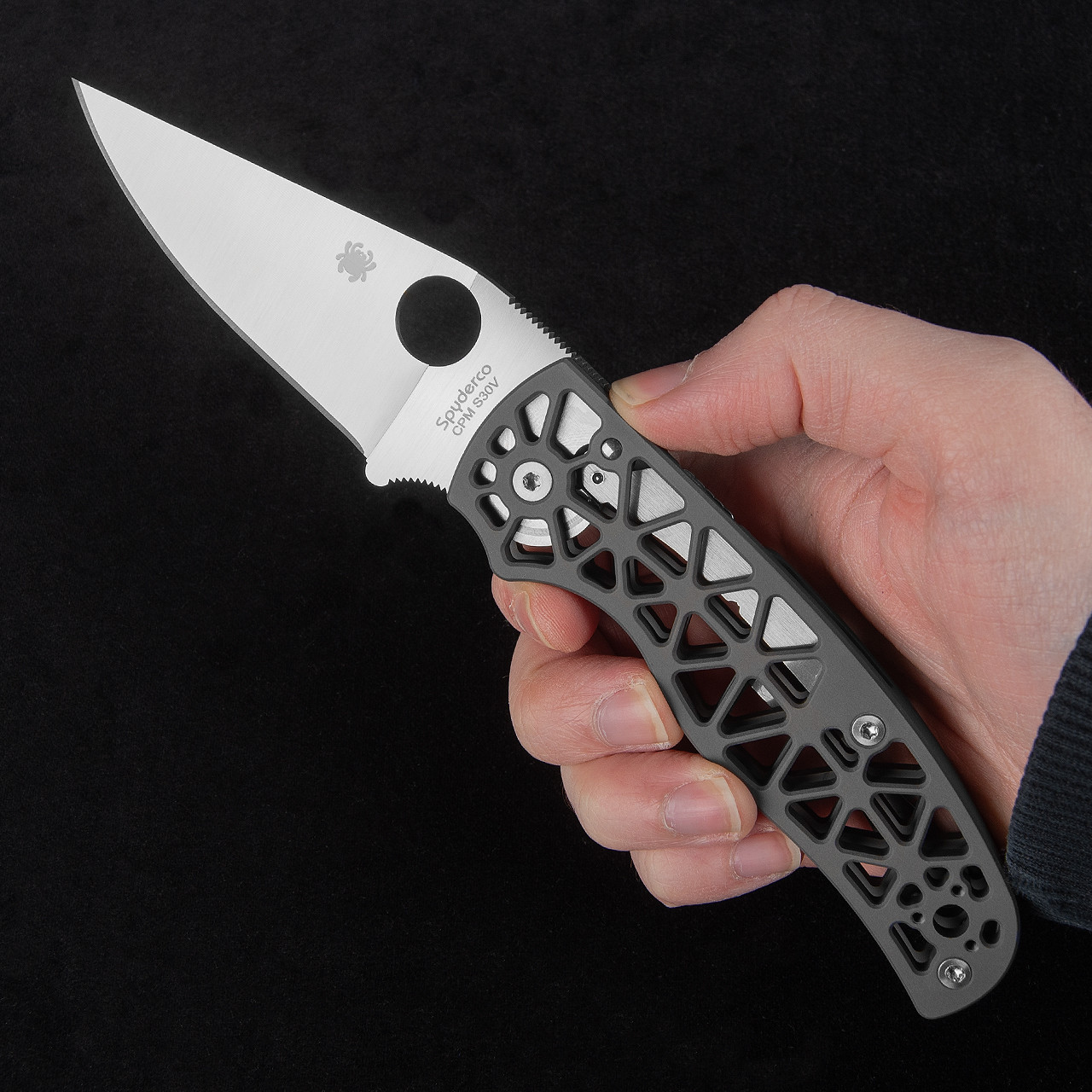 Spyderco Edgerati Aluminium Folding Knife