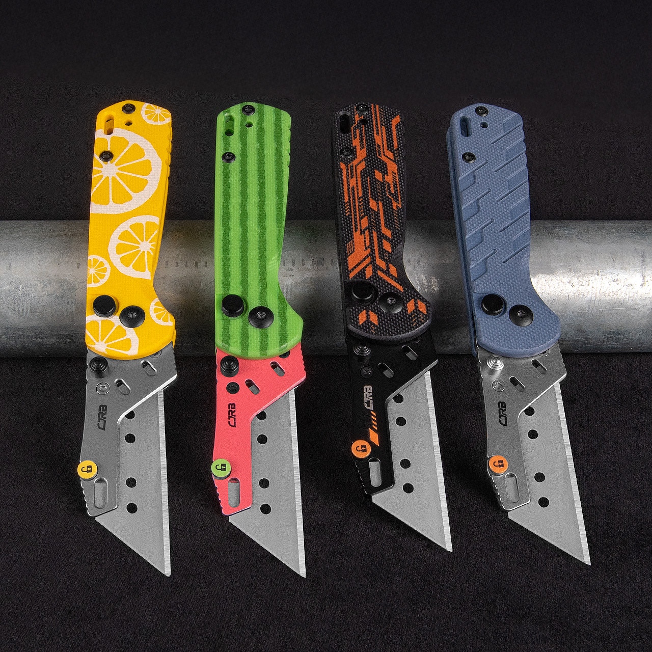 CJRB Boxer Melon Folding Knife