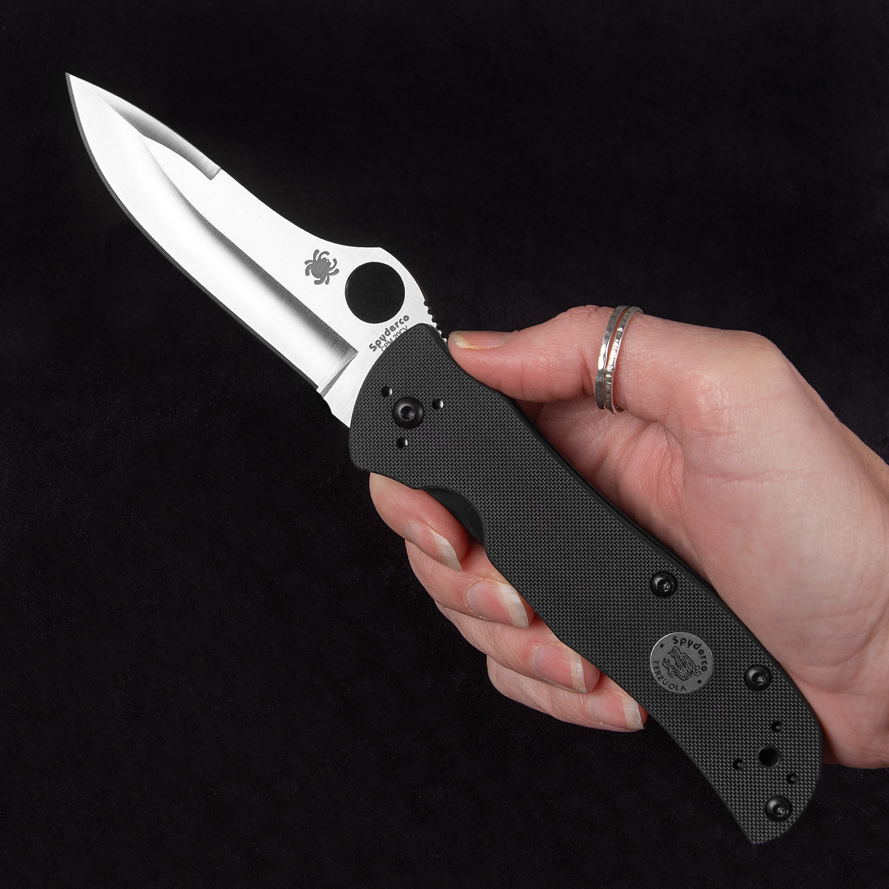 Spyderco Starmate BLK G10 20CV Folding Knife