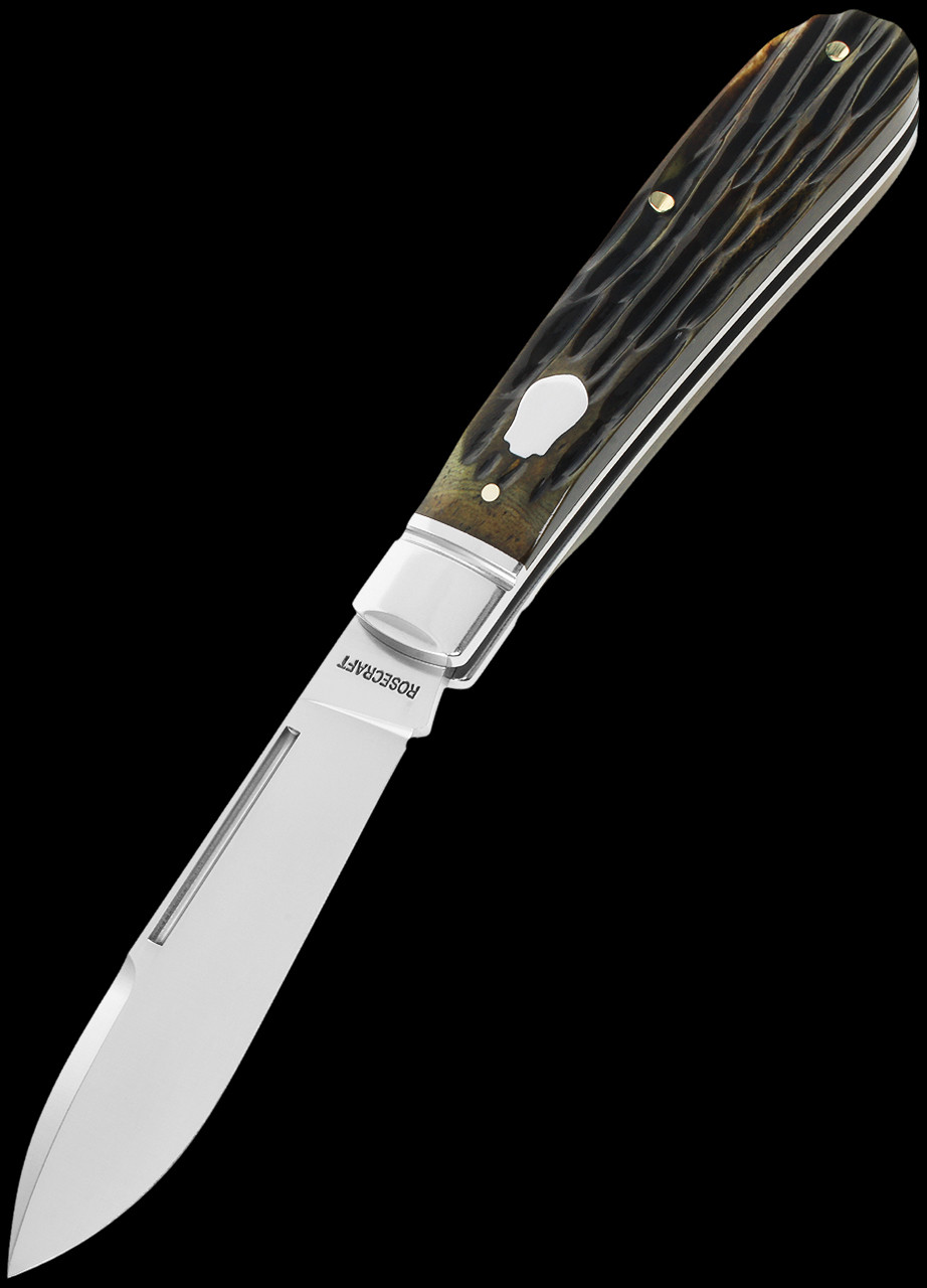 RoseCraft Nolichucky Jack Vintage Jigged Bone