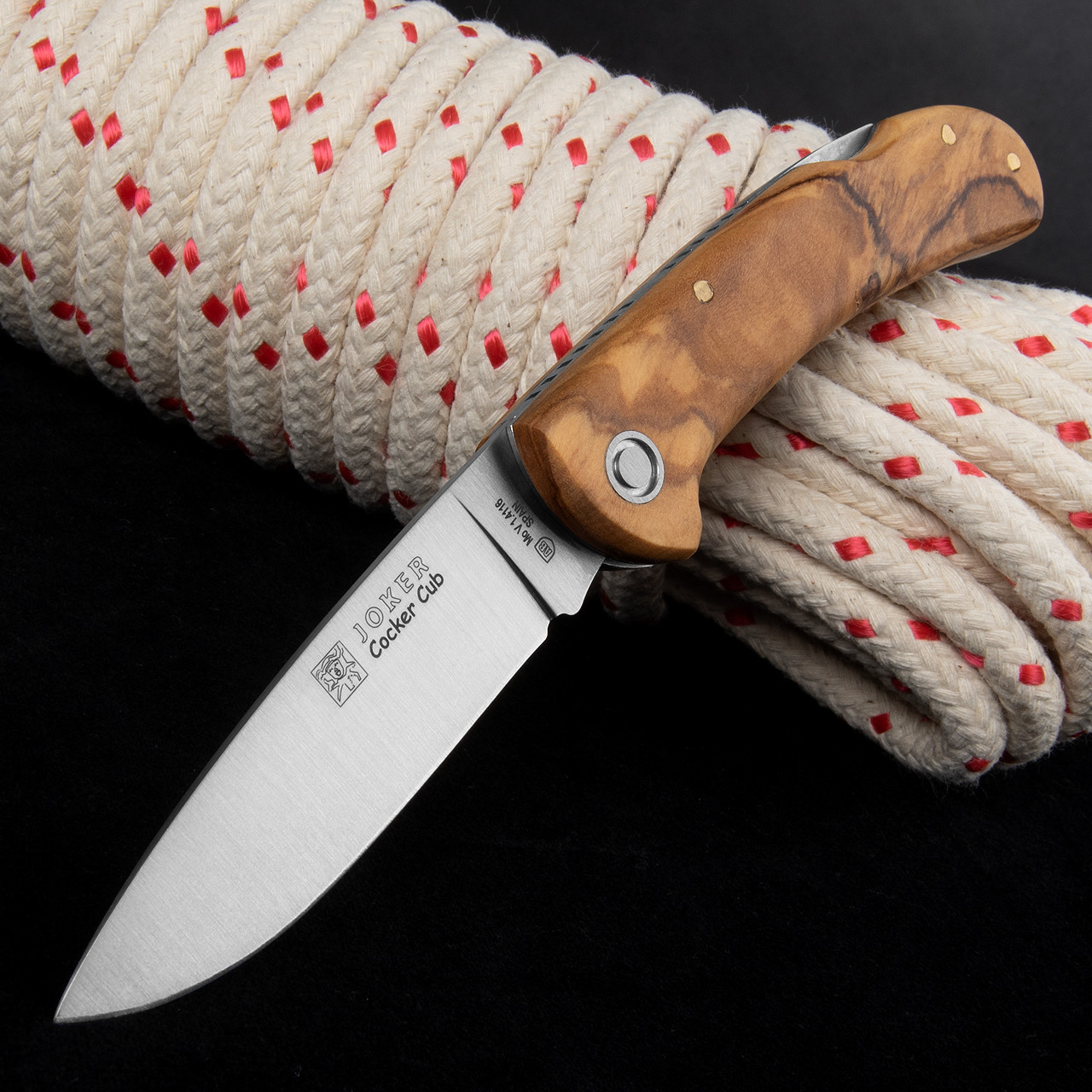 Joker Cocker Cub Olive | Folding Pocket Knife
