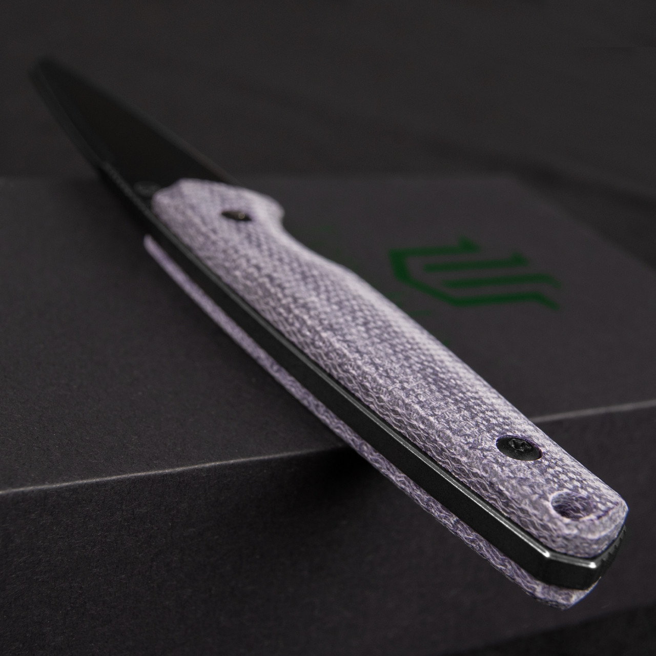 Tenable Parr PURPLE Micarta Fixed Blade