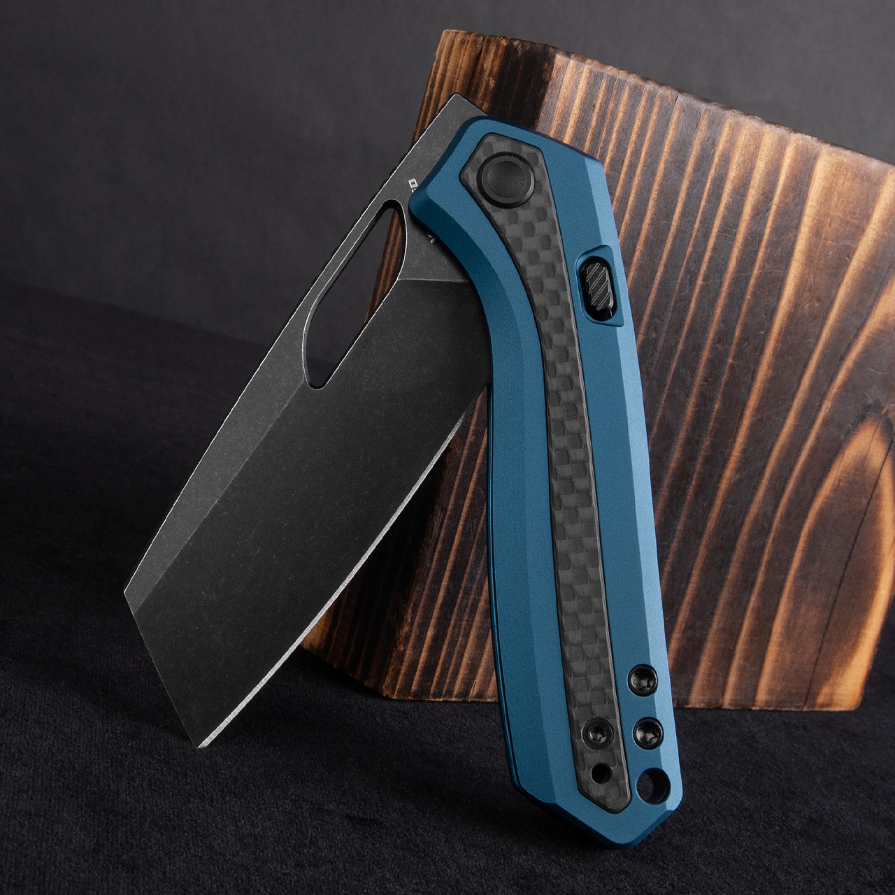 Vosteed Kroc Top Aluminium & Carbon Fibre Folding Knife