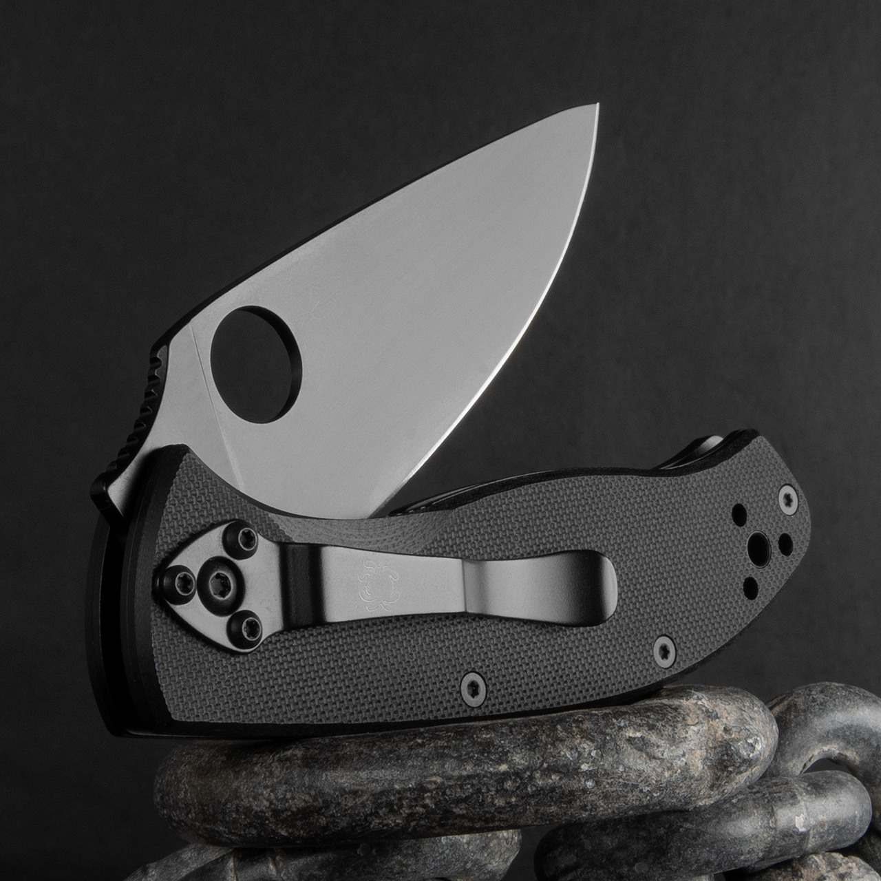Spyderco Tenacious G10 Black Blade PS