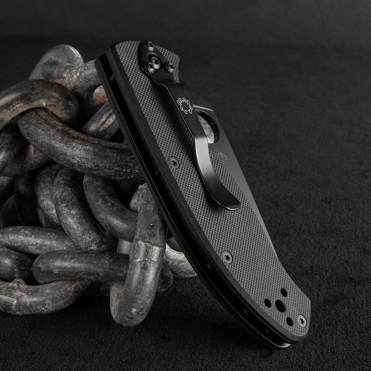 Spyderco Tenacious G10 Black Blade PS