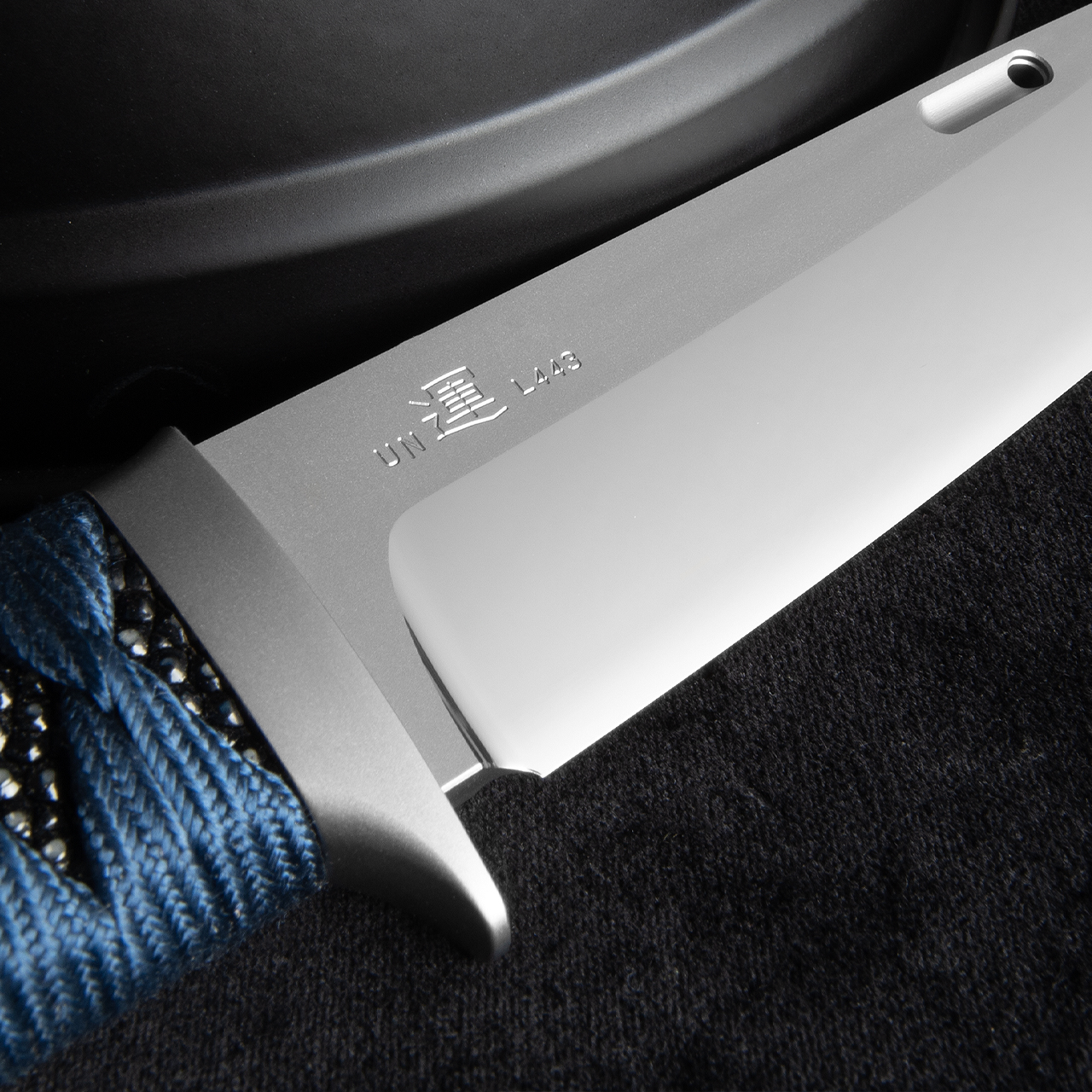 Rockstead UN ZDP Blue Fixed Blade