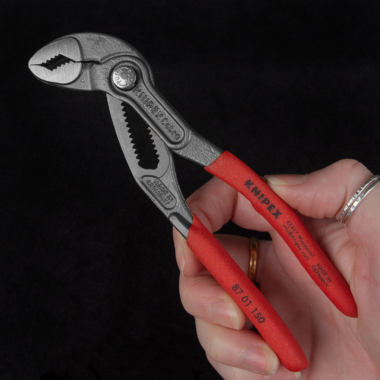 KNIPEX Cobra High-Tech Water Pump Pliers 150
