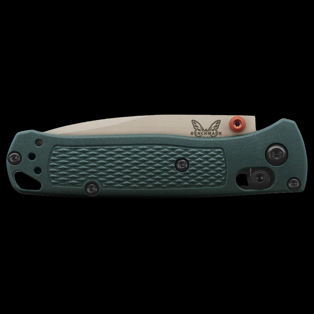 Benchmade Mini Bugout Taiga Green Grivory Folding Knife