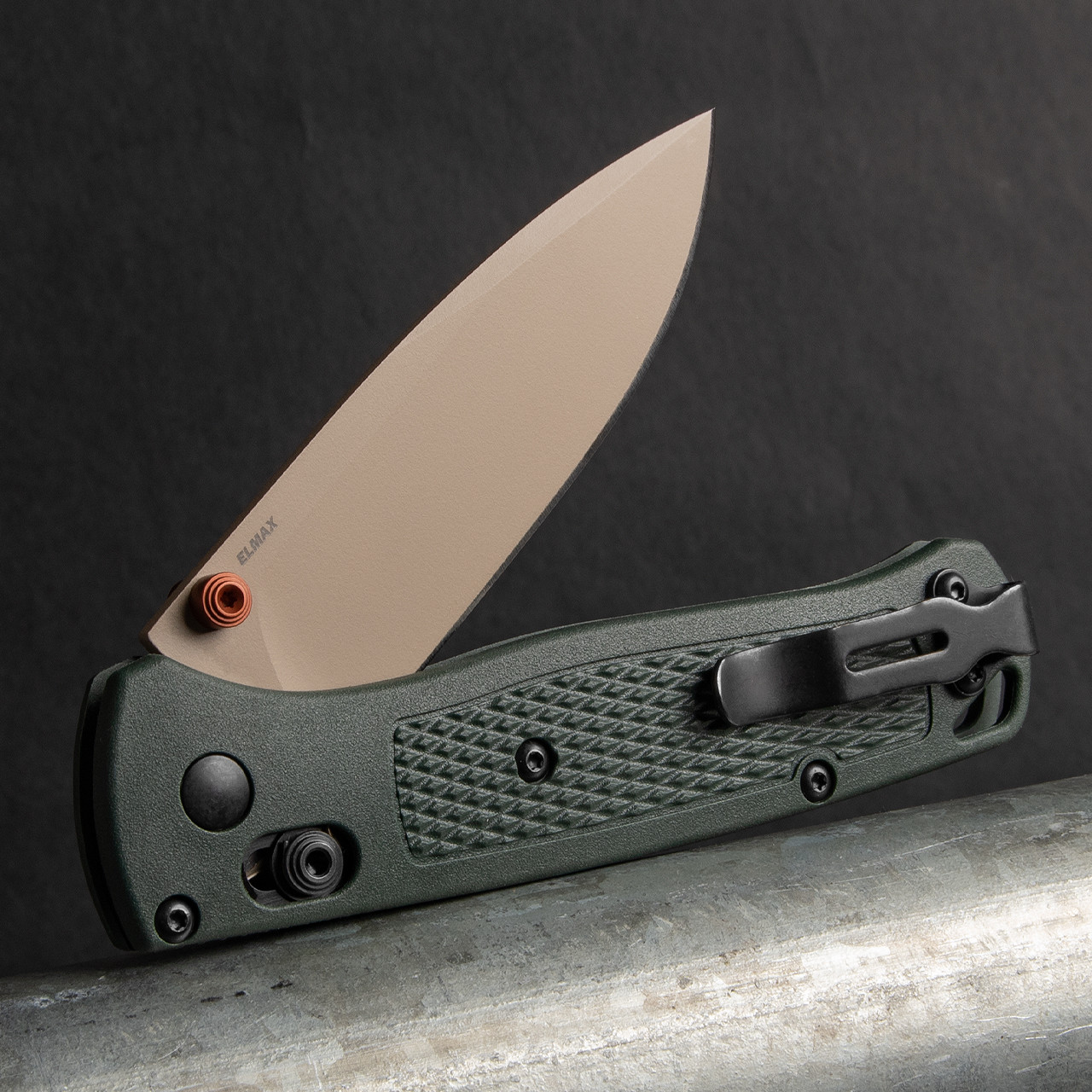 Benchmade Bugout Taiga Green Folding Knife
