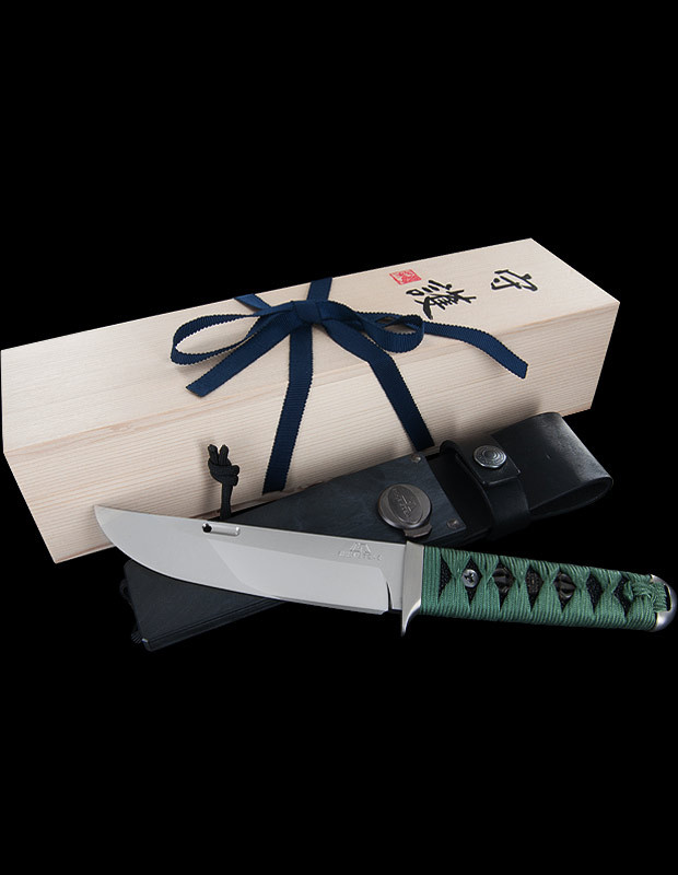 Rockstead UN ZDP Green Fixed Blade