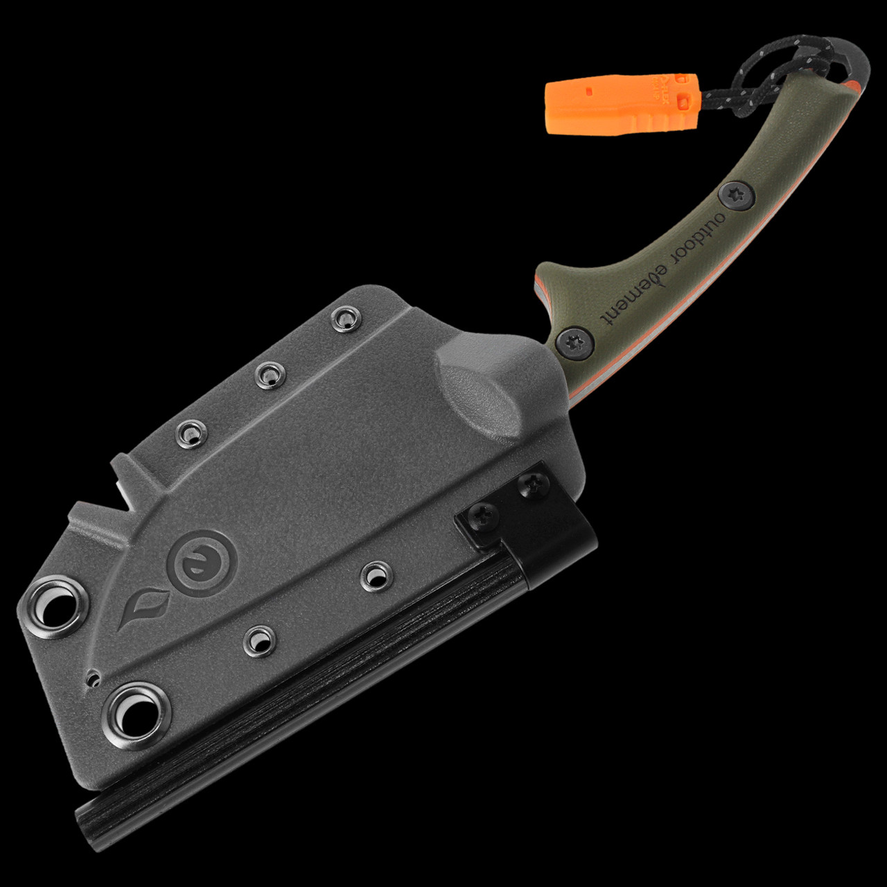 Outdoor Element Scout Feather V2 Green Fixed Blade