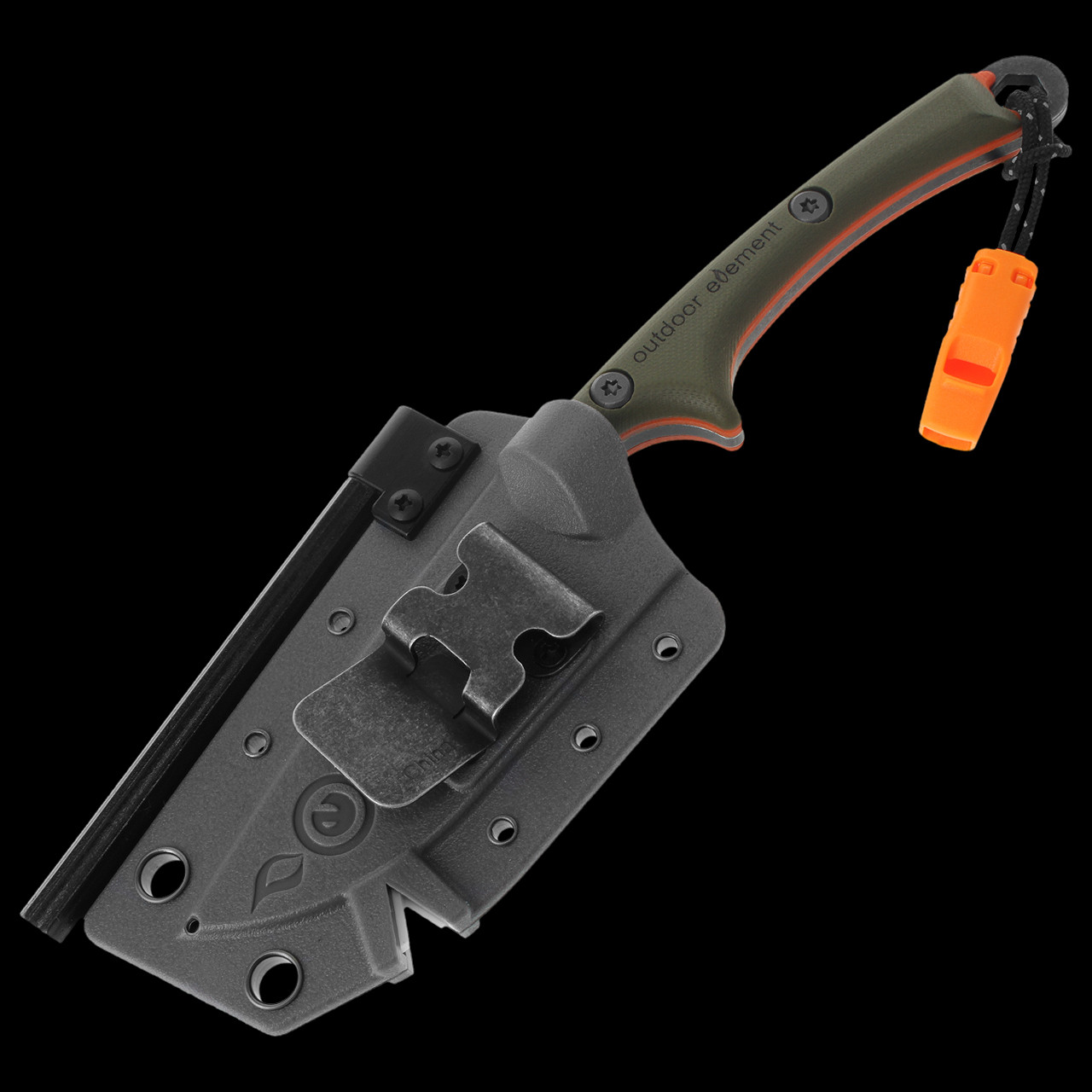 Outdoor Element Scout Feather V2 Green Fixed Blade