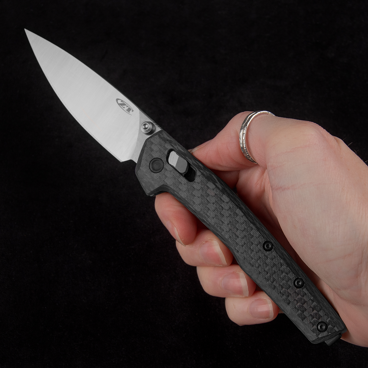 Zero Tolerance Duralock Carbon Fibre Folding Knife