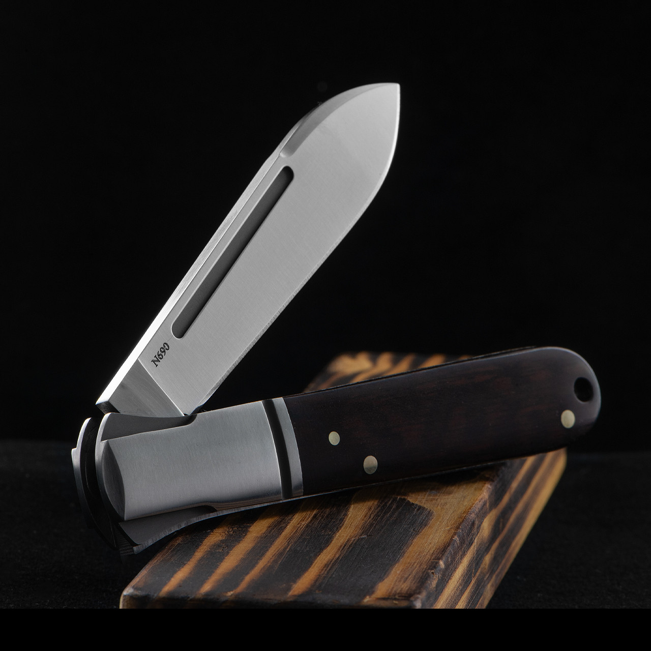 Andre De Villiers Barlow Snakewood Folding Knife