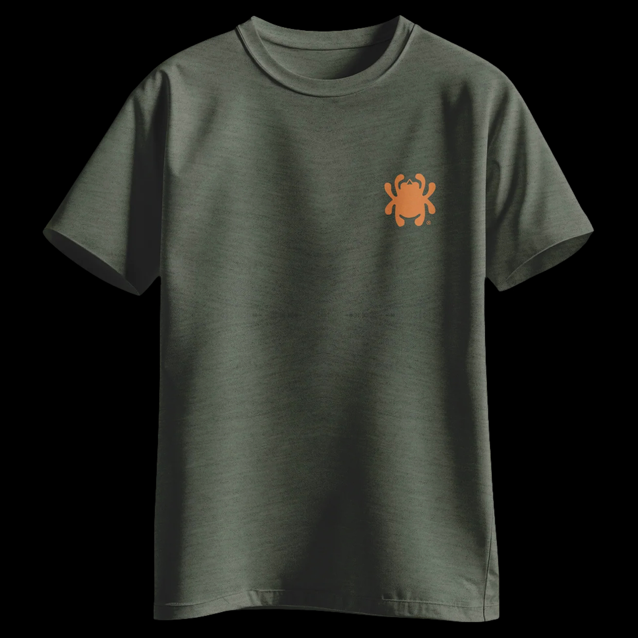 Spyderco T-Shirt Heather Green