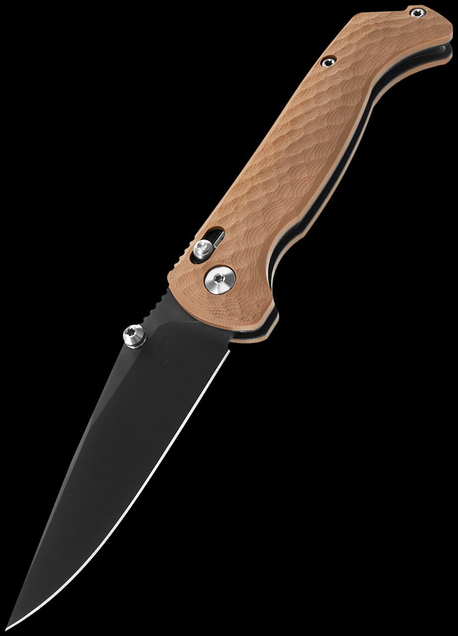Toor Dropwing Folding Knife Tan