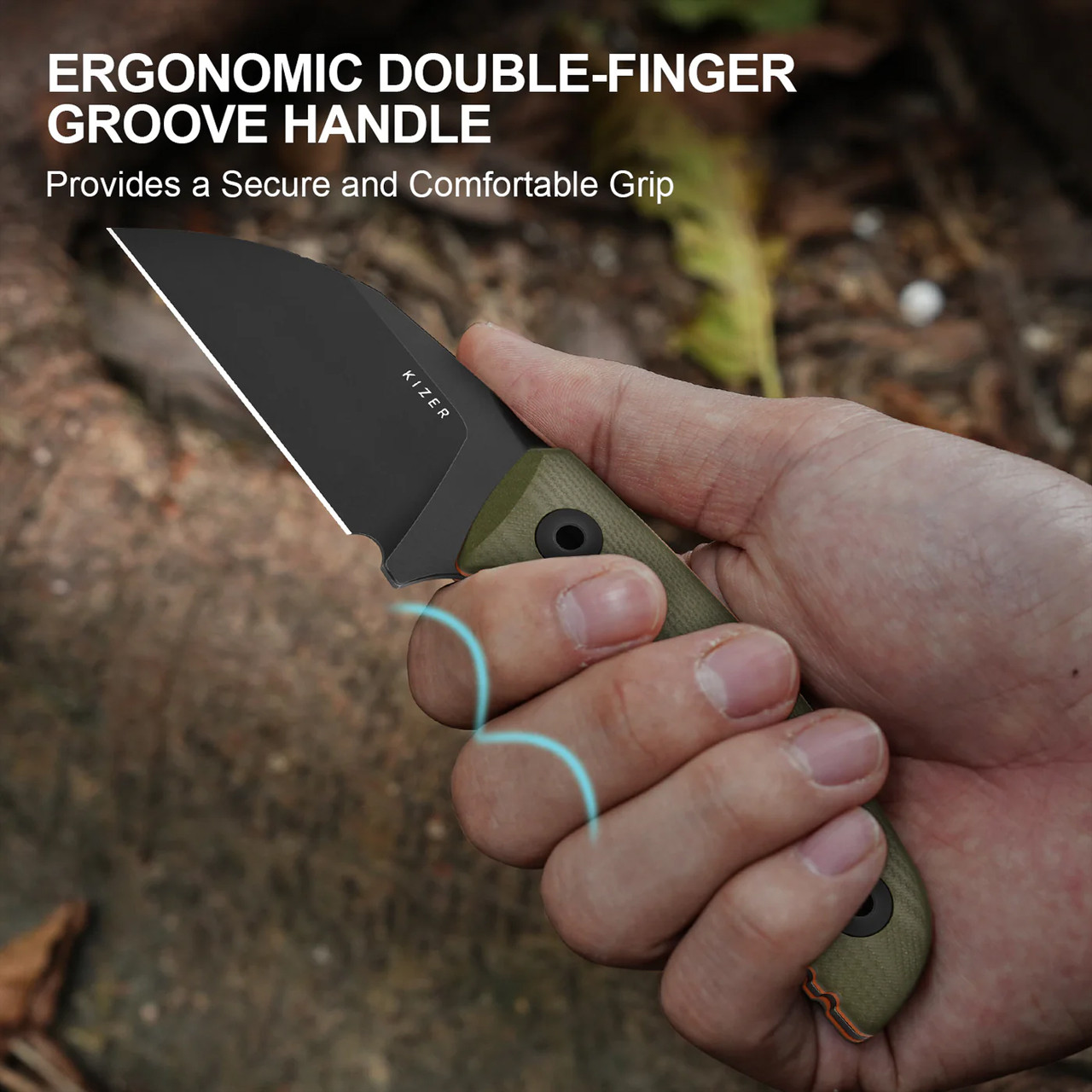 Kizer Snick G10 Fixed Blade