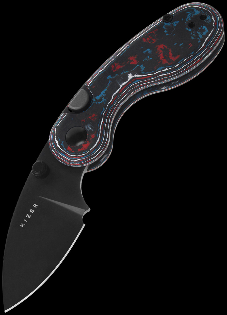 Kizer Microbe Fat Carbon Folding Knife
