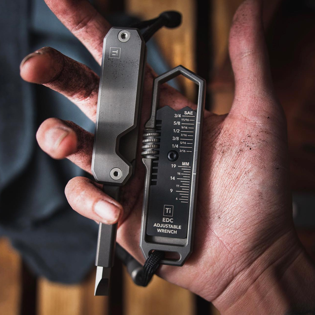 BigiDesign Ti EDS II Screwdriver Stonewashed
