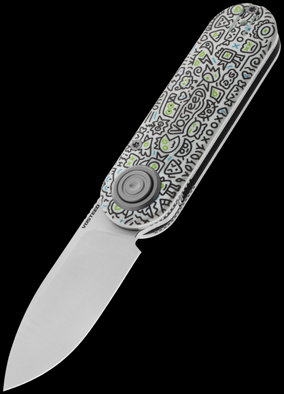 Vosteed Corgi V Vanchor Doodle Folding Knife