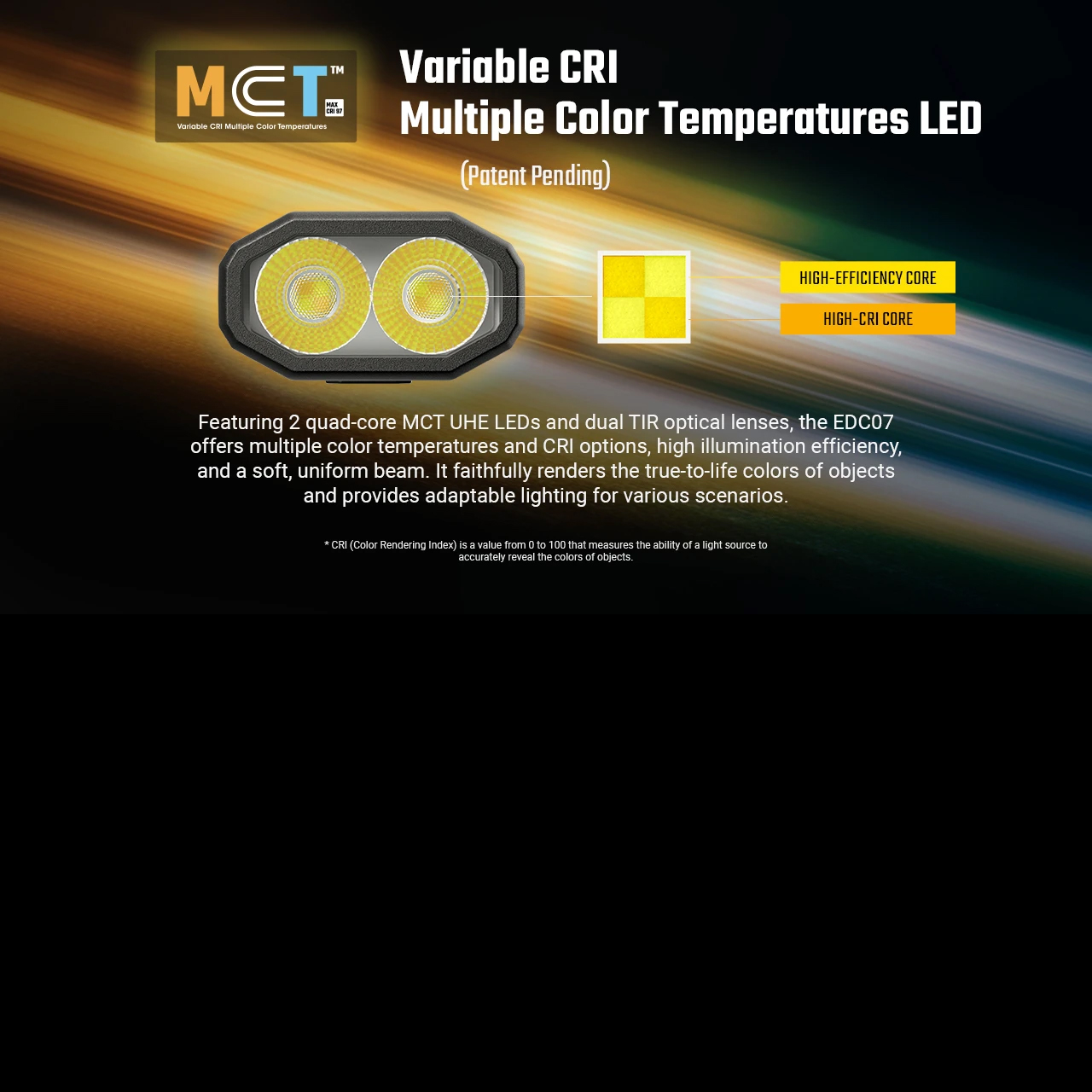 Nitecore EDC07 Flashlight