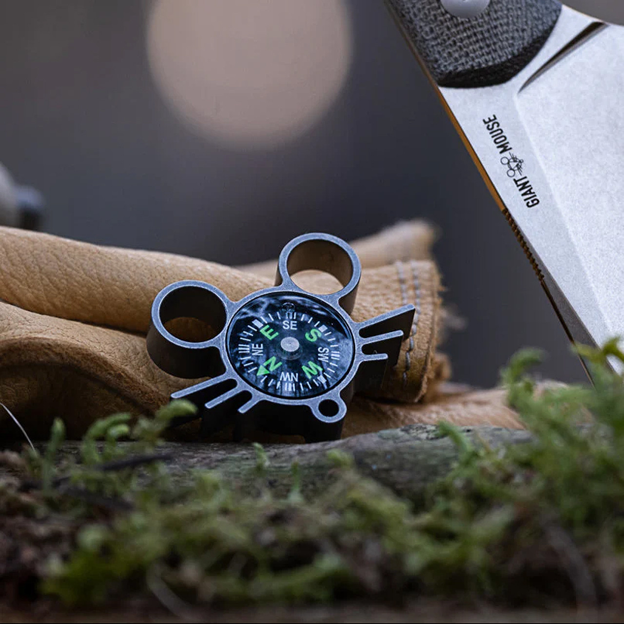 Giant Mouse Titanium Compass