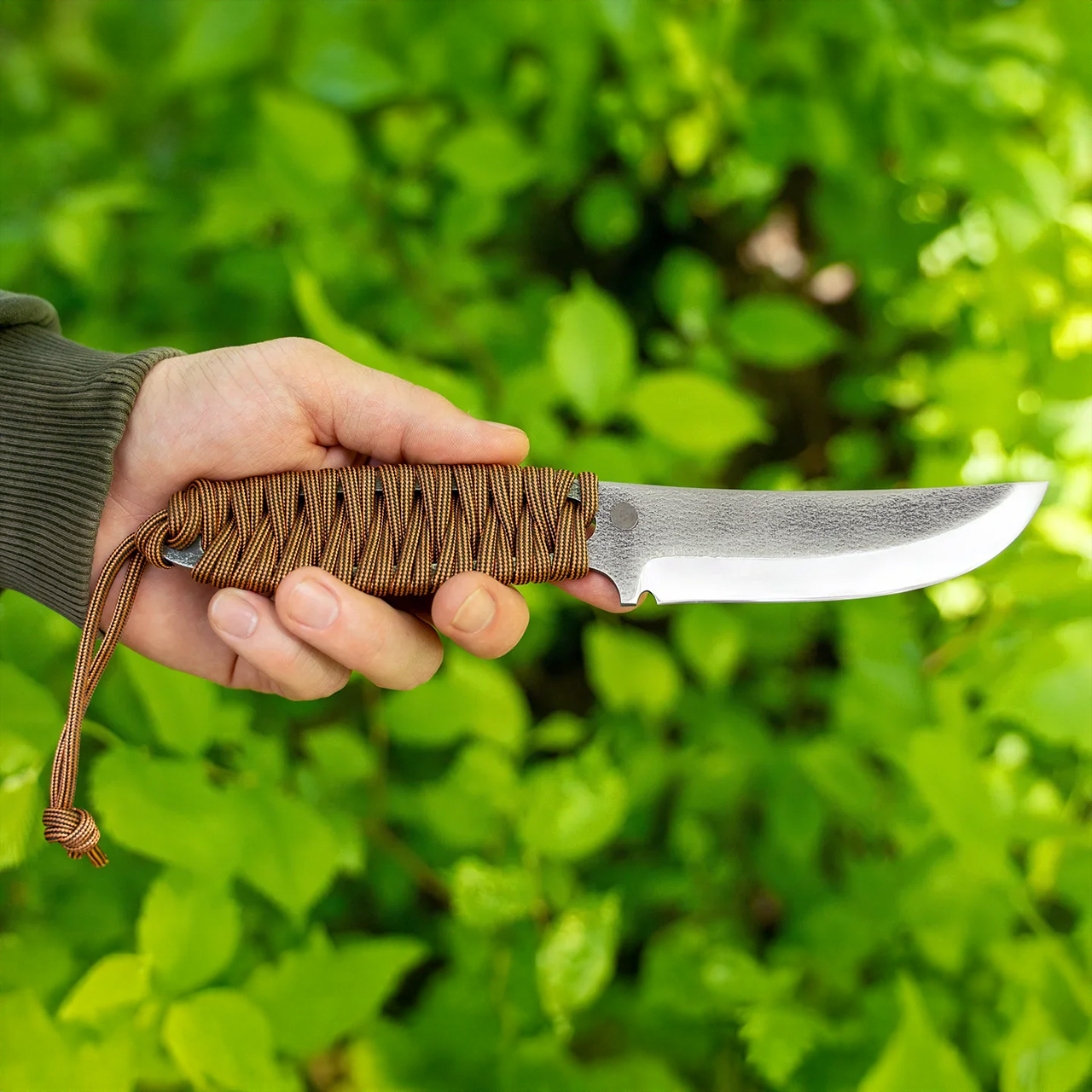 Beavercraft Skeleton Knife Stonewashed Fixed Blade