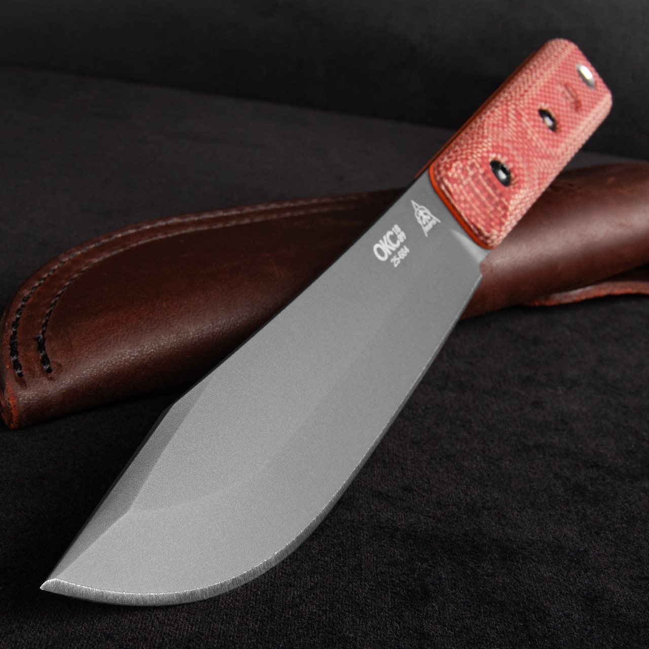 Ontario / XL Hunter Micarta Black | Fixed Blade