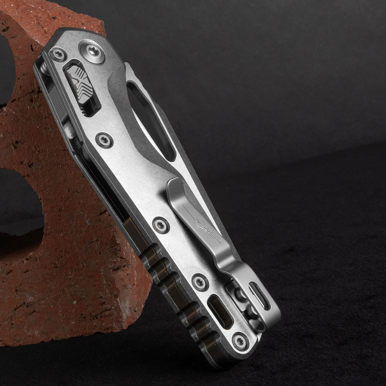 Microtech MSI Ram-Lok Marfione Select Folding Knife