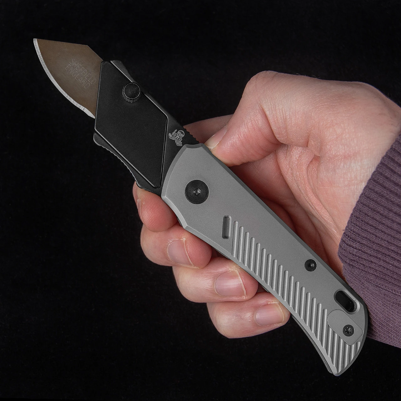 TA Pallas Titanium DLC Utility Knife
