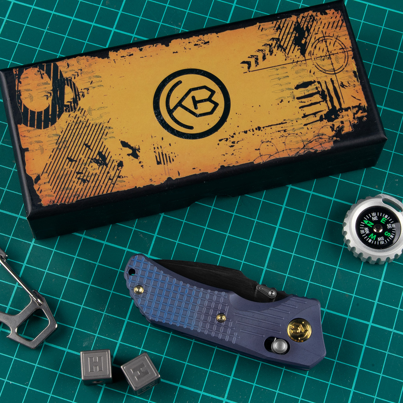 KB Knives Jarpen Blue Folding Knife