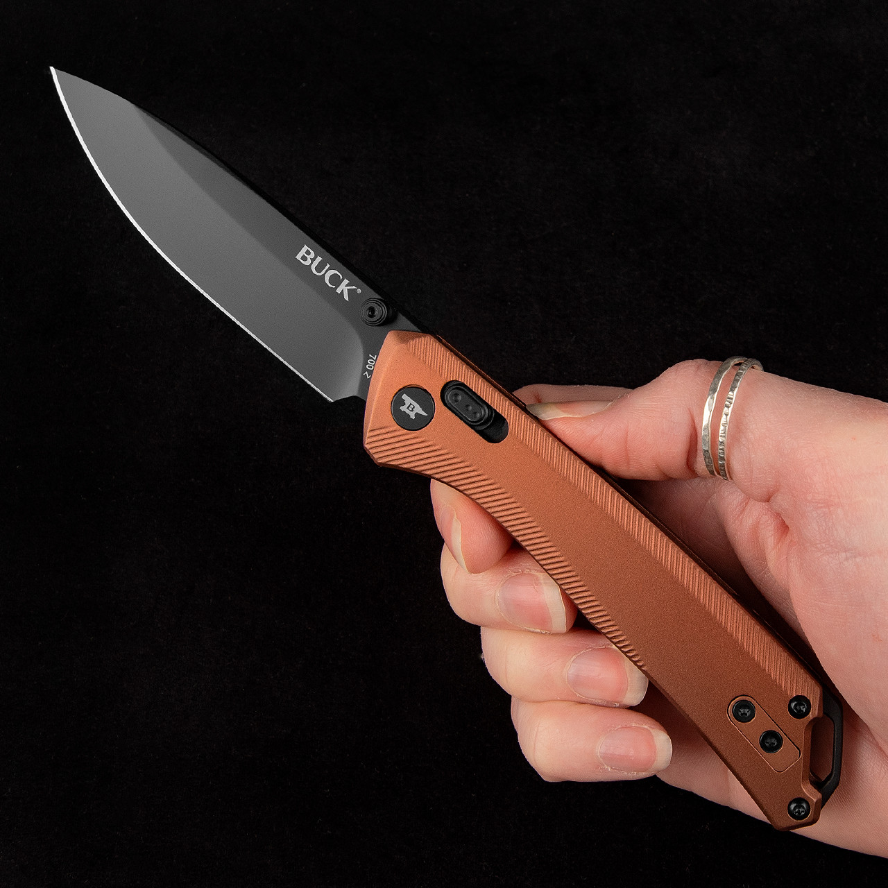 Buck 700 Nomad Bronze Folding Knife