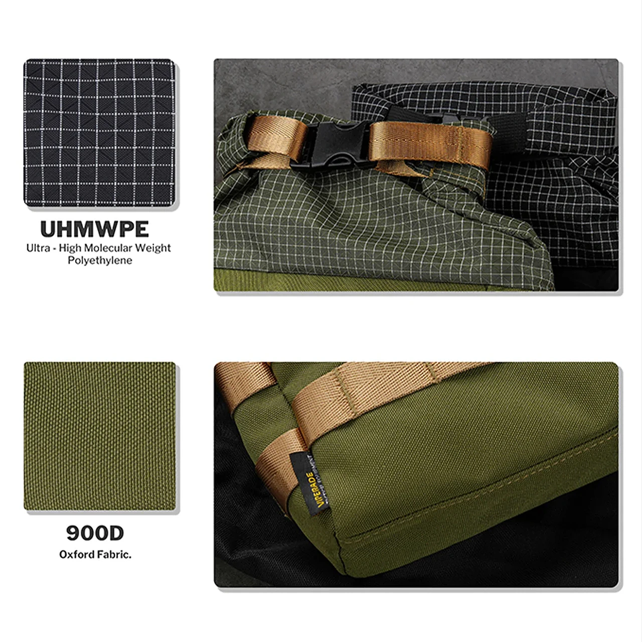 Viperade CHS5 Sling Messenger Bag Black