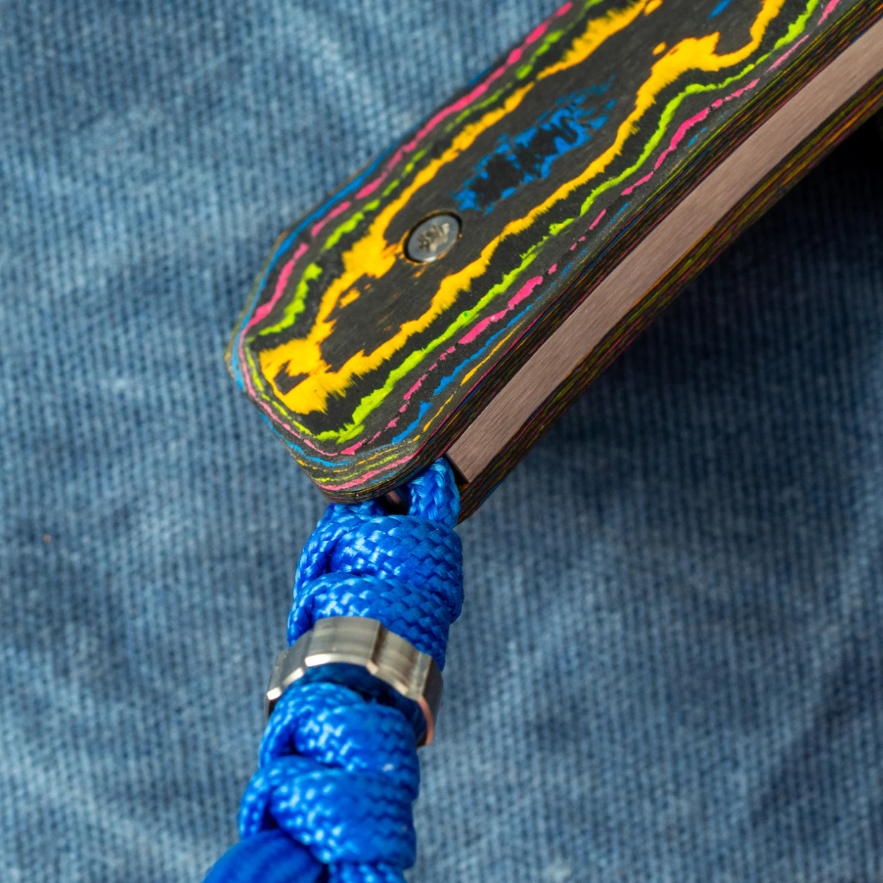 Jack Wolf Knives Pioneer FIXedc CamoCarbon 80's Fixed Blade