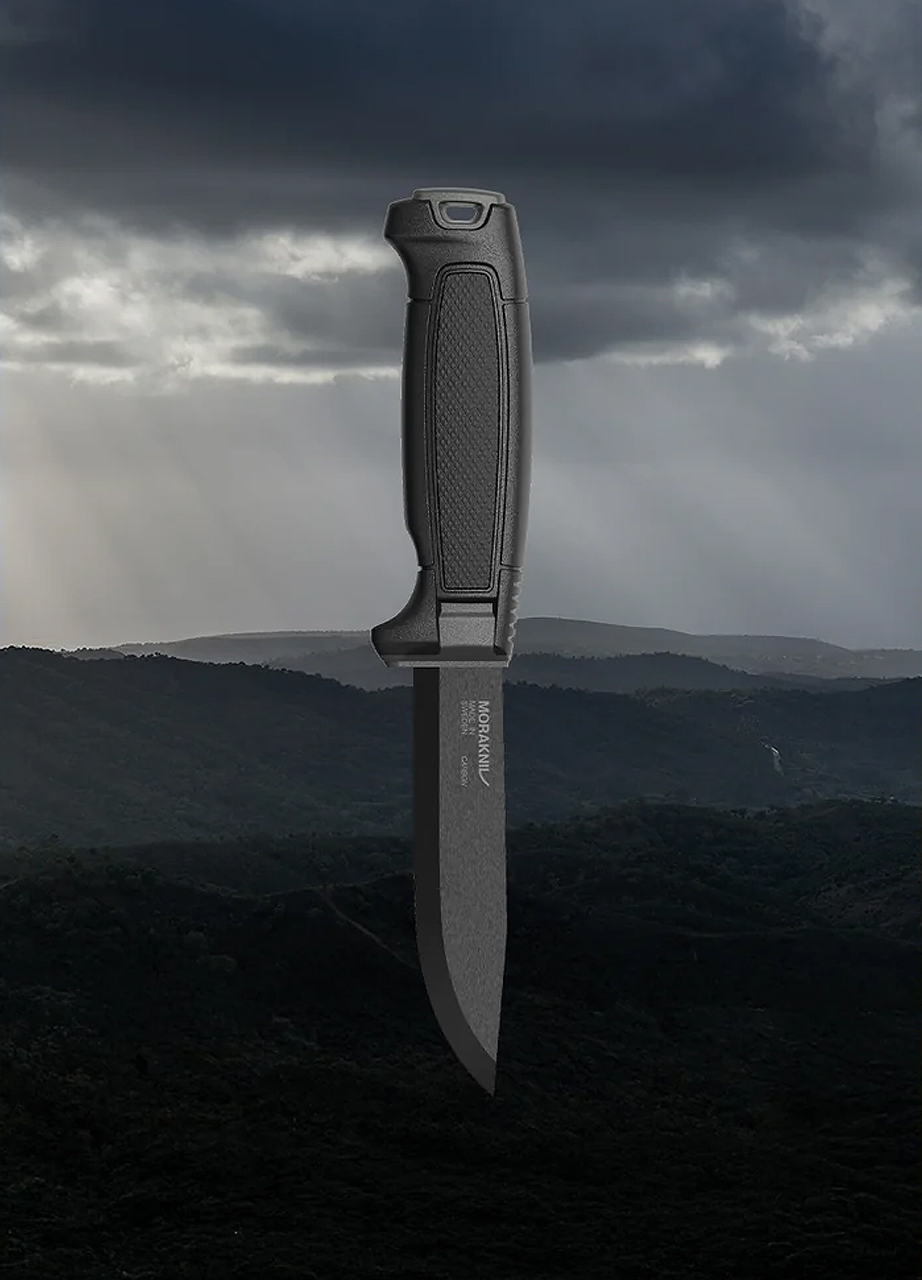 Mora Amberg Carbone Black Skies Fixed Blade