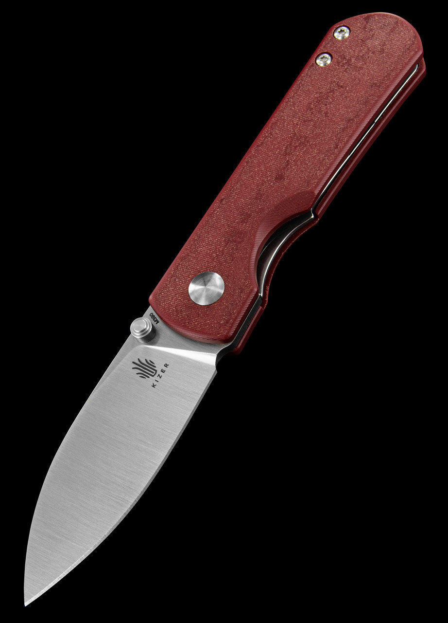 Kizer Yorkie Red Micarta