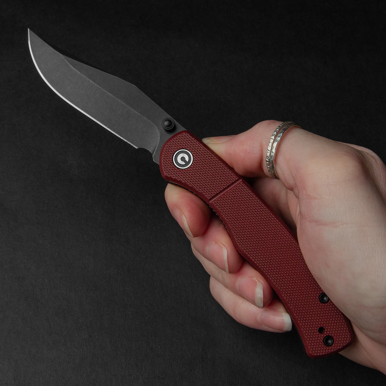 Civivi Clingman G10 Folding Knife Burgundy