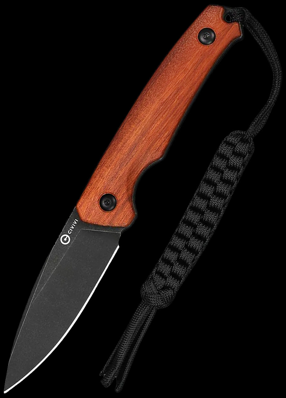Civivi Altus Guibourtia Stonewashed Fixed Blade