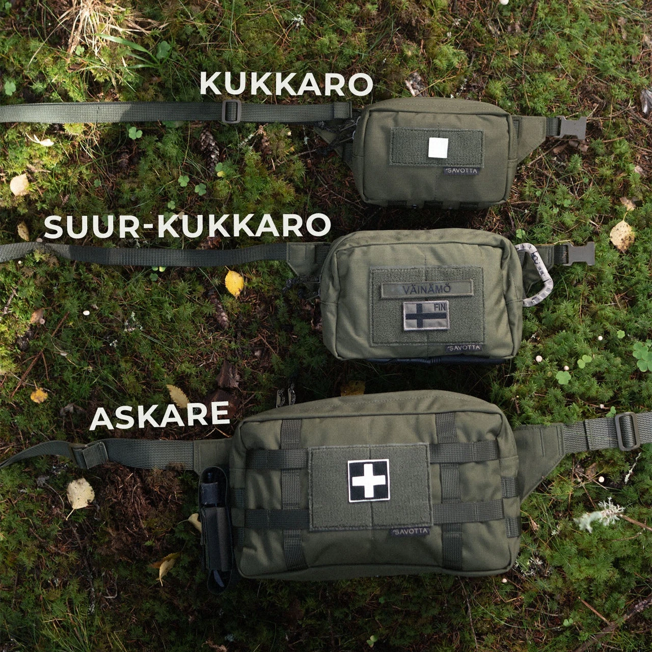 Savotta Askare Hip Pack Black