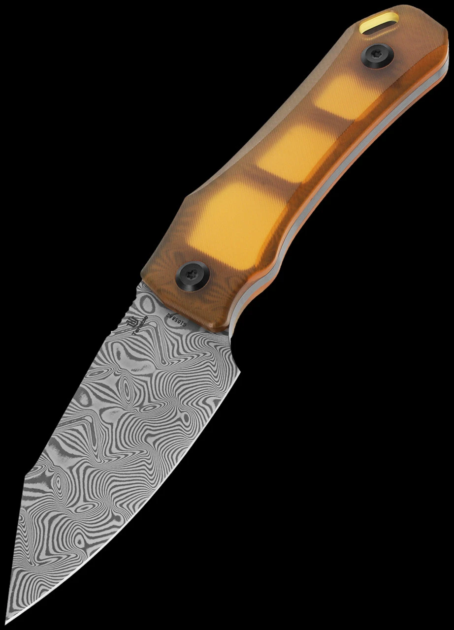 Tenable Loki Ultem Damast Fixed Blade